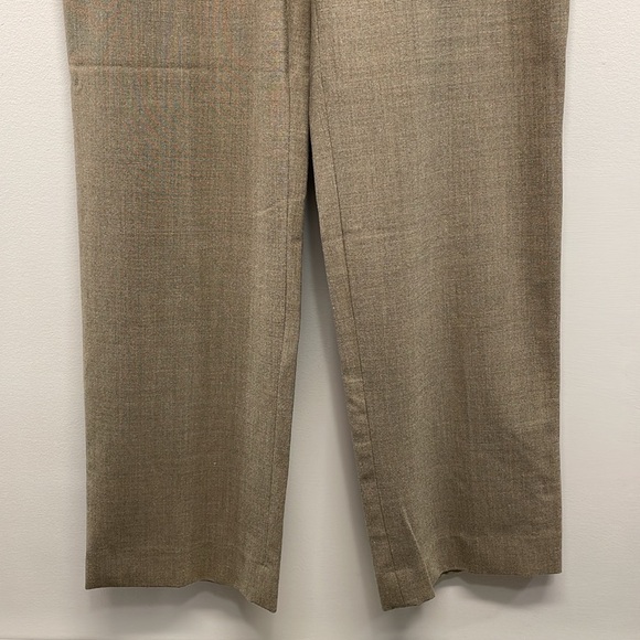 Lands’ End Vintage High Waist Flat Front Dress Pants 8 - Picture 3 of 15